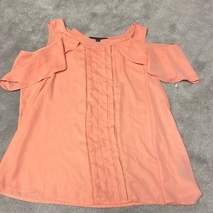 Cute tank top with shoulder sleeve